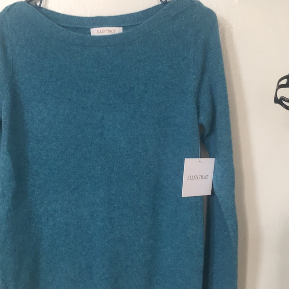 Cashmere Ellen Tracy sweater size M - Picture 3 of 5
